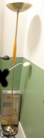 Vloer Schemerlamp, Huis en Inrichting, Ophalen, Gebruikt, Hout, 150 tot 200 cm
