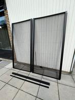 Luxaflex hordeuren in plissé (nieuw) 203x220 (geruisloos), 200 cm of meer, Zwart, Nieuw, Ophalen of Verzenden