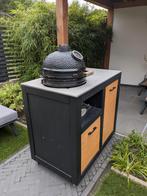 Patton 15 inch kamado BBQ ingebouwd in meubel, Ophalen, Gebruikt, Patton, Met accessoires