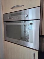 Whirlpool inbouw magnetron- RVS - Zo goed als nieuw, Witgoed en Apparatuur, Ovens, 45 tot 60 cm, Oven, Hete lucht, 60 cm of meer