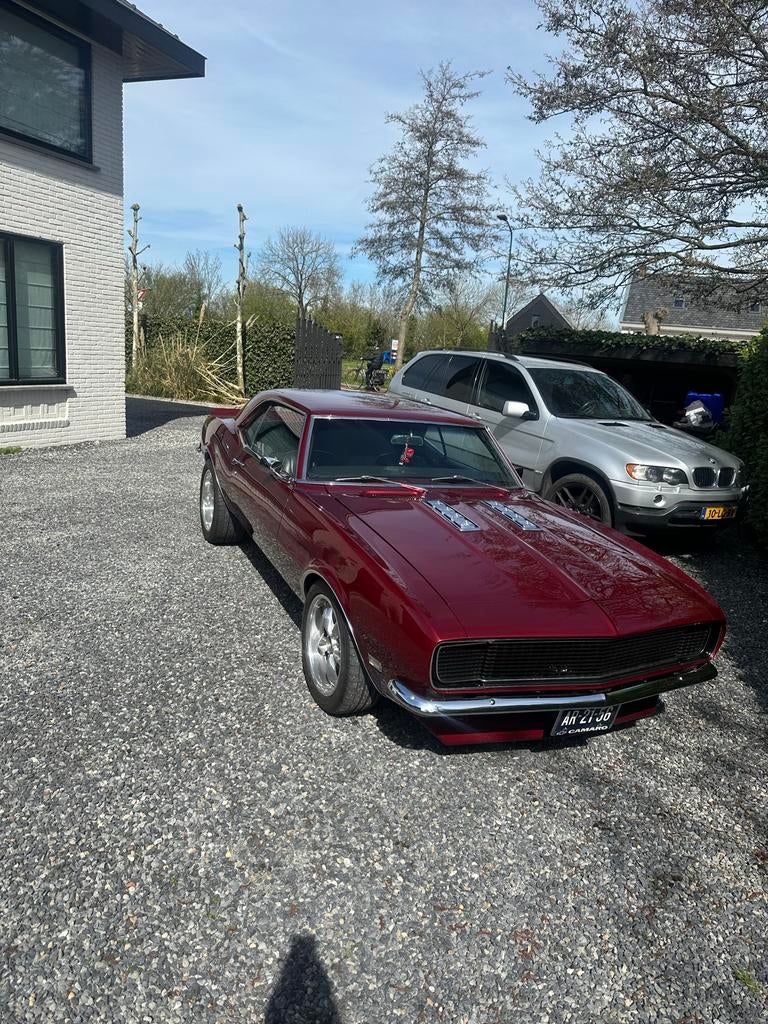 Dikke Chevrolet Camaro 1968 ss topstaat, Automaat, Achterwielaandrijving, Zwart, 4 stoelen
