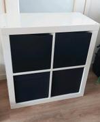 Ikea kallax kast met deurtjes en bakken, Ophalen, Gebruikt