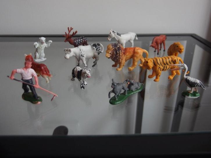 Boerderij/circus/dierentuindieren made in Singapore, Verzamelen, Poppetjes en Figuurtjes, Ophalen of Verzenden