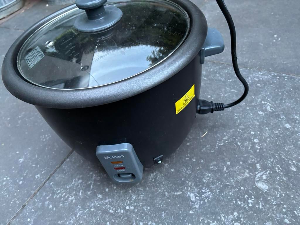 rijstkoker, Ophalen, Zo goed als nieuw