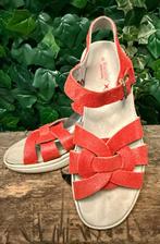 Bijna Nieuwe sandalen van Xsensible maat 43 (wijdte H), Nieuw, Rood, Xsensible, Xsensible