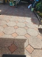 Tuintegels gratis, Tuin en Terras, Tegels en Klinkers, Ophalen, Gebruikt, 10 m² of meer, Beton