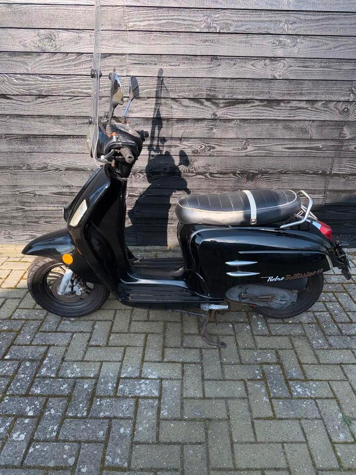 Turbho Rb-50  Belissimo Retro Scooter, Fietsen en Brommers, Brommeronderdelen | Scooters, Gebruikt, Overige merken, Overige typen