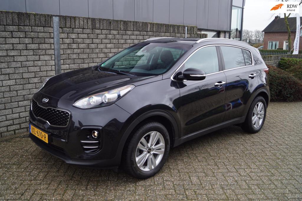 Kia Sportage 1.6 GDI DynamicLine 132 PK Navi Camera Clima Cr, Voorwielaandrijving, Stof, Gebruikt, 4 cilinders