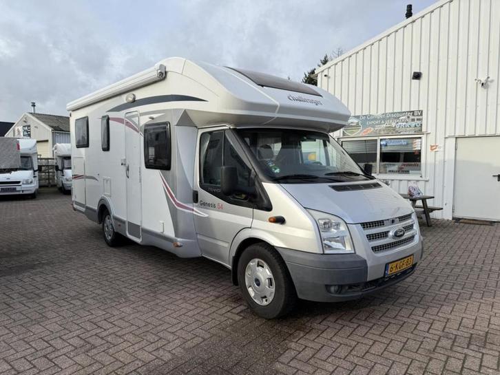 Challenger Genesis 54 Enkele bedden hefbed 2012 Euro 5, Caravans en Kamperen, Campers, Bedrijf, tot en met 4, Challenger, Overige merken