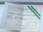 Diploma, Verzamelen, Ophalen of Verzenden, Voor 1940, Gebruikt