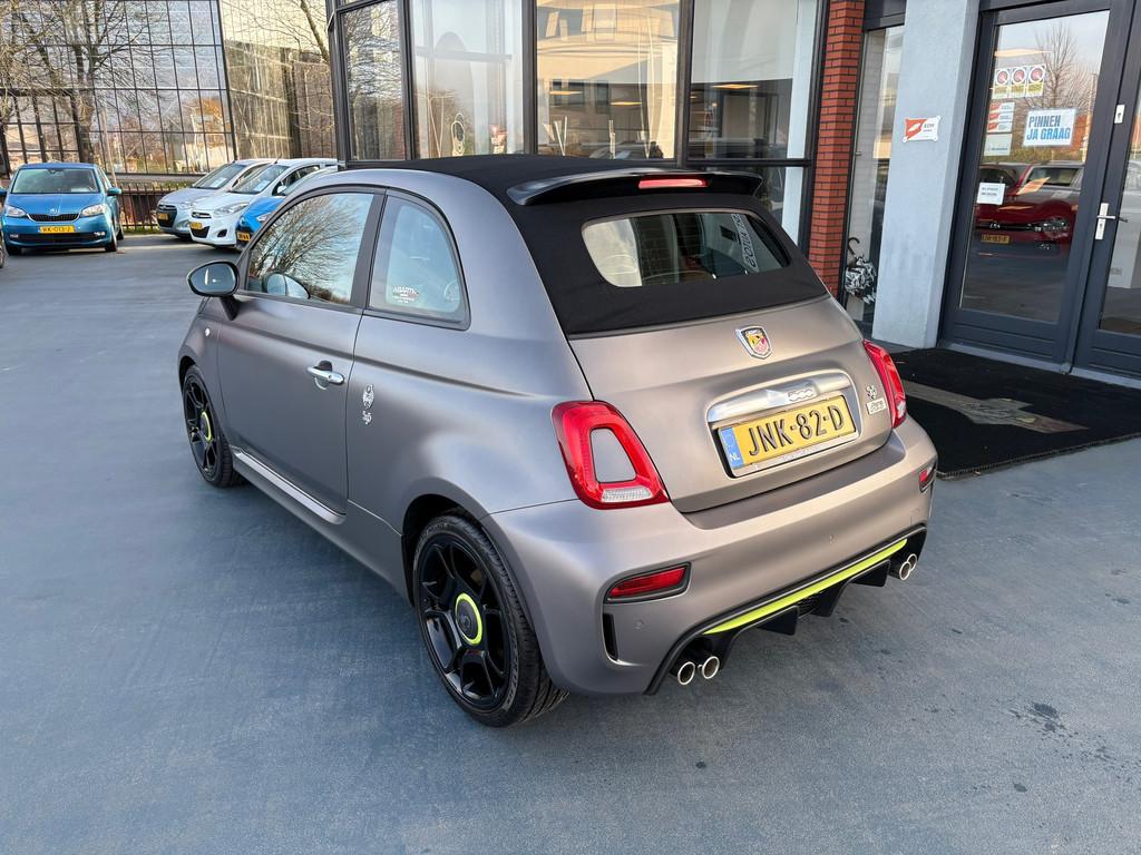 Fiat 500 CABRIO 1.4 T-Jet Abarth Turismo 70th Anniversary, Auto's, Fiat, Voorwielaandrijving, Parkeersensor, Gebruikt, Euro 6