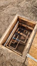 Houten watermeterput met accessoires, Ophalen, Gebruikt, Overige typen