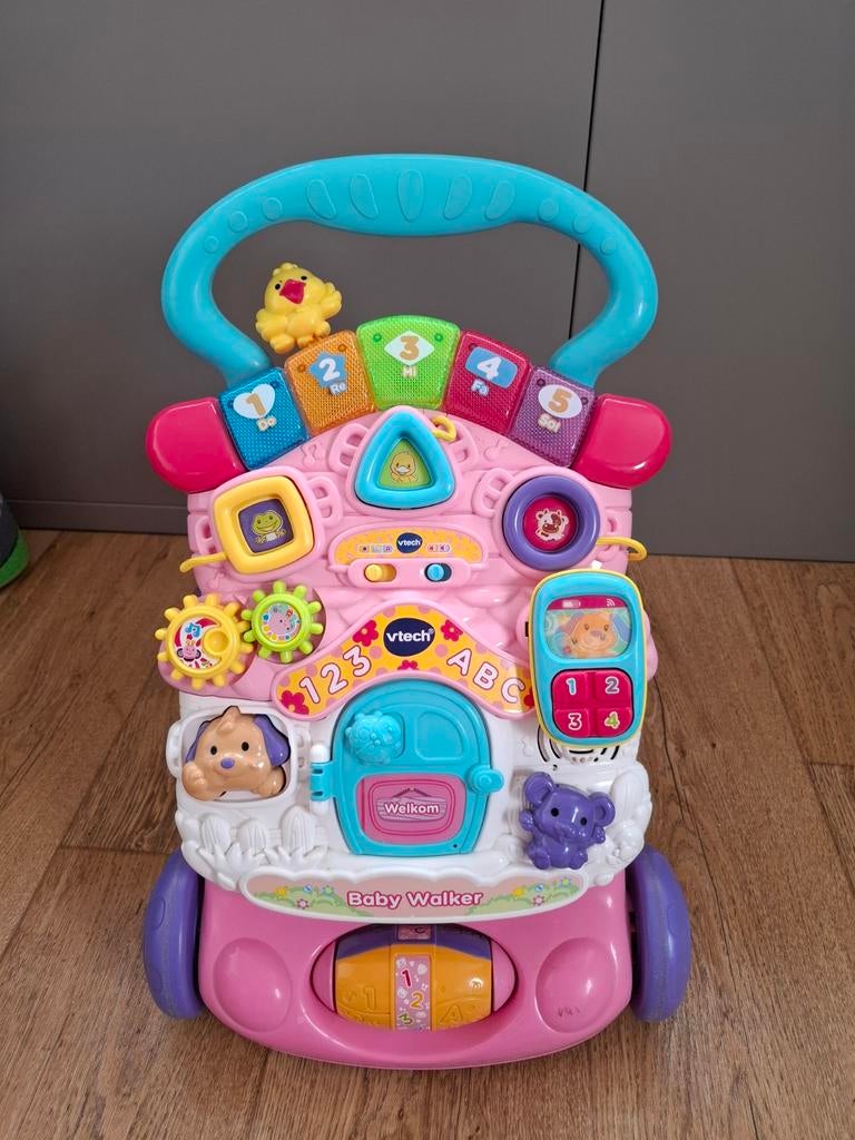 V-tech loopwagen in goede staat!, Kinderen en Baby's, Speelgoed | Vtech, Ophalen of Verzenden