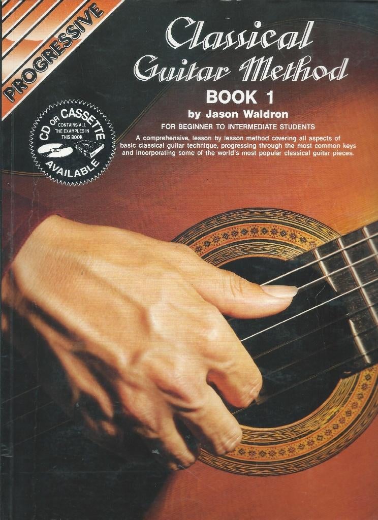 Classical Guitar Method book 1 Jason Waldron, Les of Cursus, Ophalen of Verzenden, Populair, Gitaar