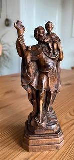 Houten Christoffel beeldje, Ophalen of Verzenden