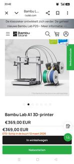 Gezocht Bambu Lab A1 Combo 3D-printer, Computers en Software, 3D Printers, Ophalen of Verzenden