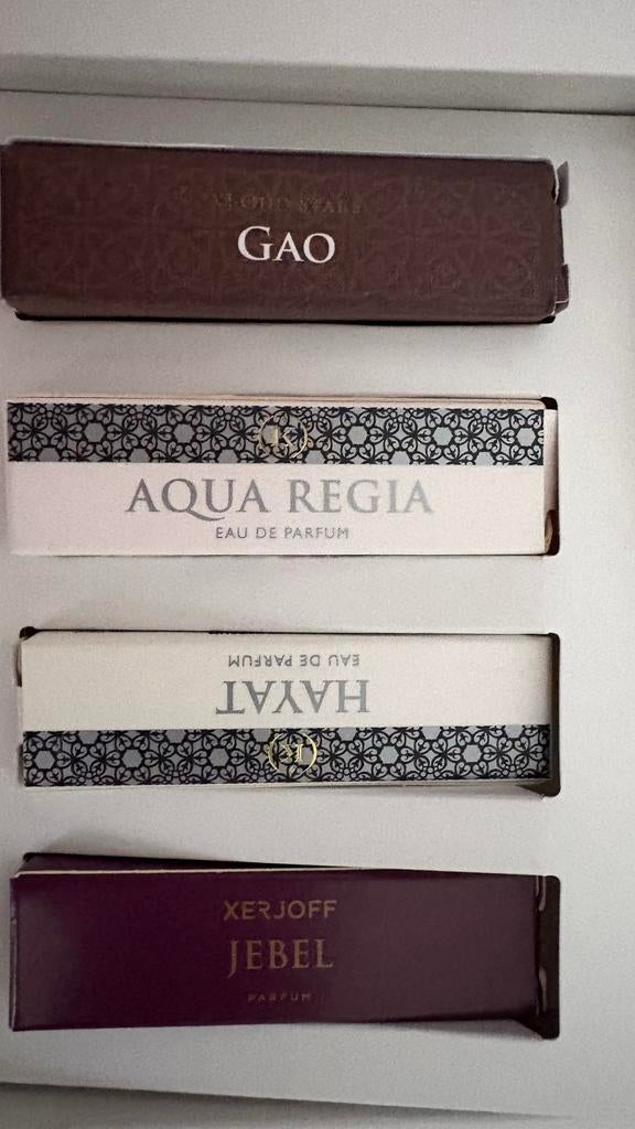 Xerjoff samples set, Ophalen of Verzenden, Nieuw