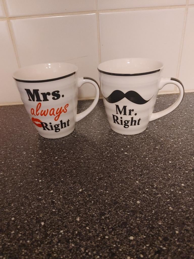 Mokken moederdag/vaderdag, Huis en Inrichting, Ophalen of Verzenden, Zo goed als nieuw, Overige stijlen, Kop(pen) en/of Schotel(s)