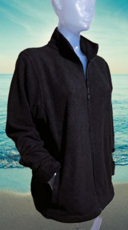 WOOLRICH 🌷  fleece vest ritssluiting mt L, Kleding | Dames, Truien en Vesten, Verzenden, Zwart, Maat 42/44 (L), Zo goed als nieuw
