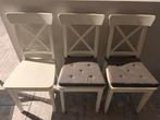 20x ikea ingolf eetkamerstoel, Huis en Inrichting, Stoelen, Ophalen, Gebruikt, Wit, Klassiek landelijk