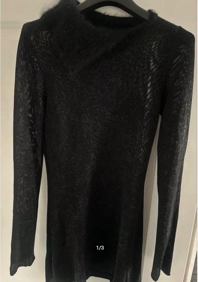 Zwarte trui van Karl Lagerfeld - maat 36/ S, Karl Lagerfeld, Zwart, Ophalen of Verzenden, Zo goed als nieuw