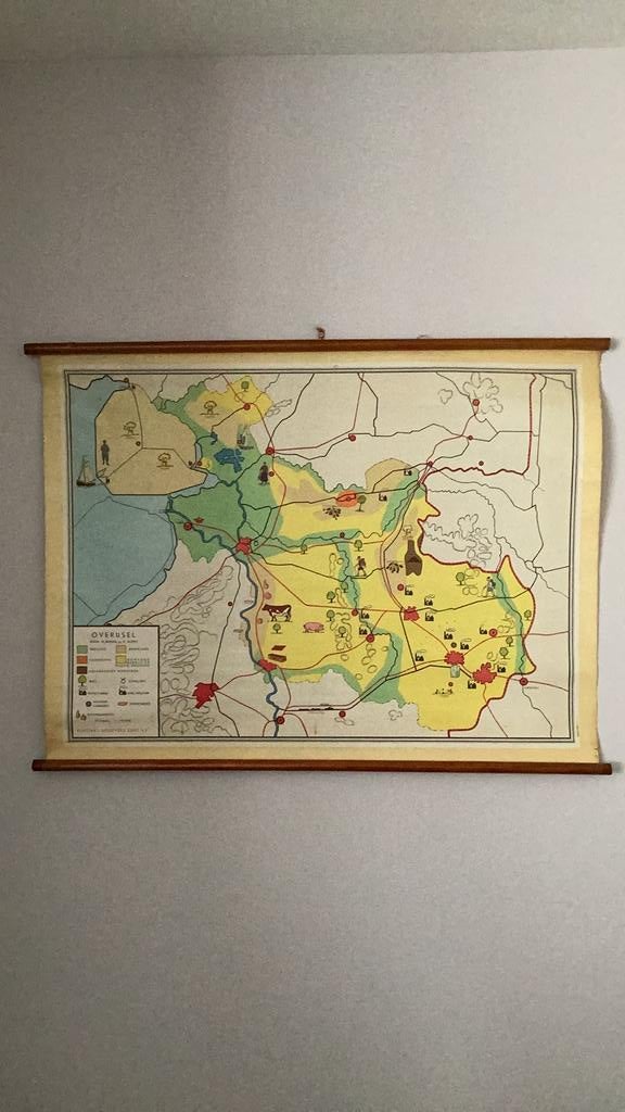 Oude schoolplaat, Antiek en Kunst, Antiek | Schoolplaten, Ophalen of Verzenden, Geschiedenis