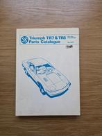 Triumph TR7 TR8 onderdelenboek nieuw, Ophalen, Nieuw, Overige merken, Triumph