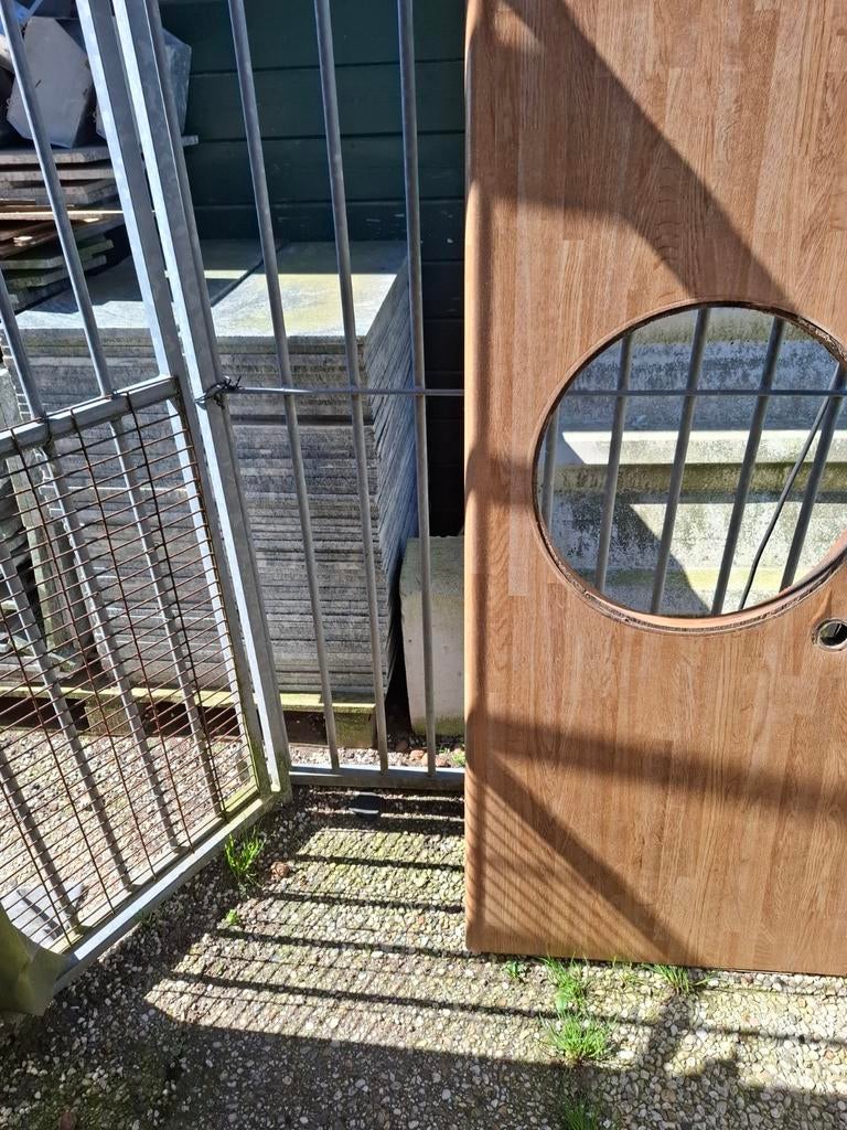 Te koop keukenblad, Ophalen of Verzenden, Hout, Minder dan 3 meter, 1 tot 2 meter