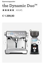 Sage Dual Boiler (nieuw) + Smart Grinder Pro (gebruikt), Witgoed en Apparatuur, Ophalen of Verzenden