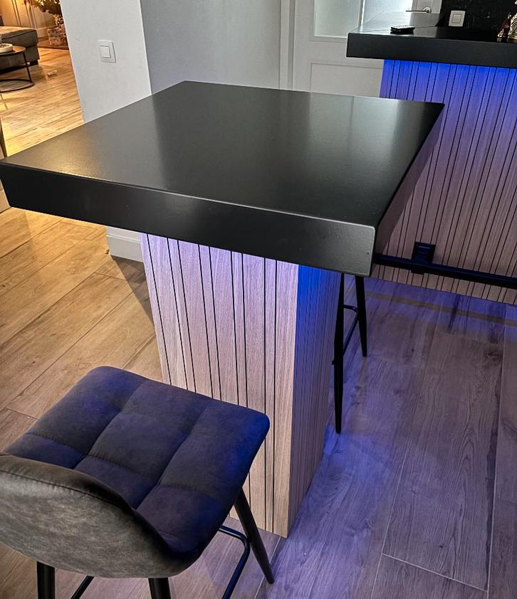 Statafel Acoustic - Eiken naturel, Huis en Inrichting, Barren, Nieuw, Ophalen of Verzenden