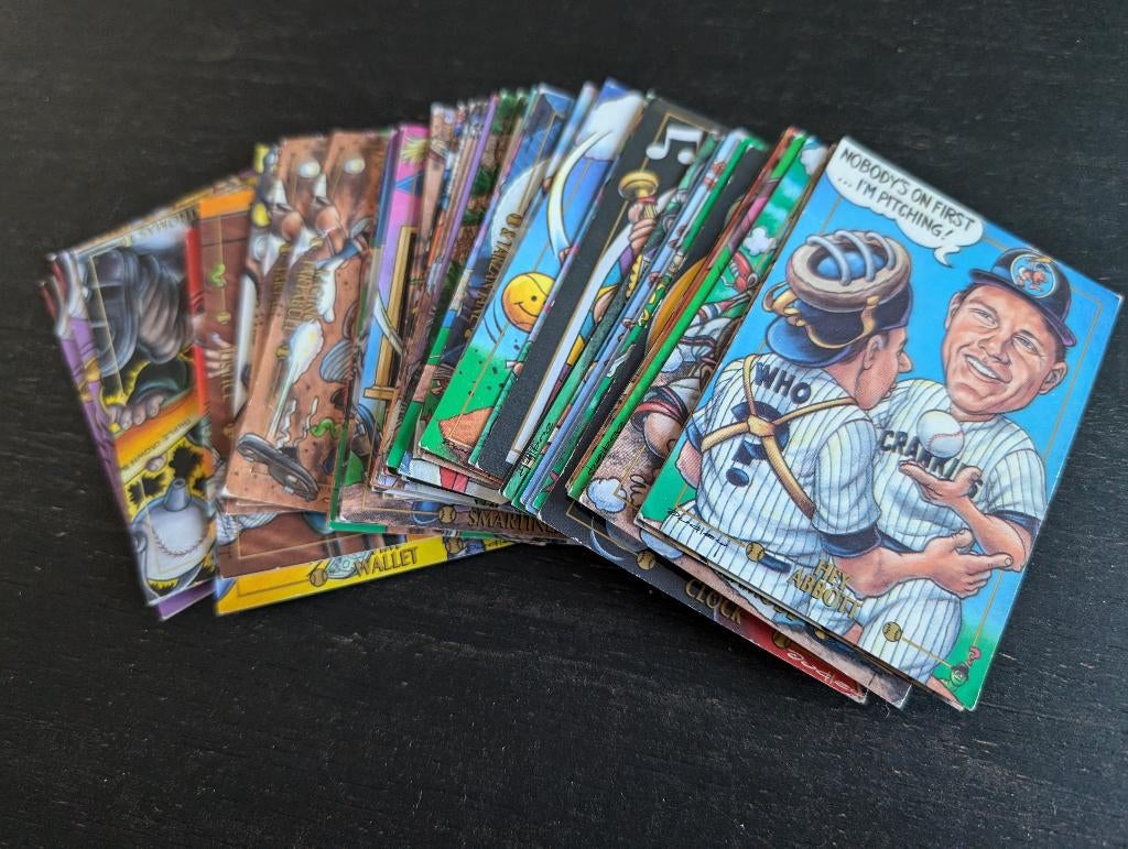 Honkbalkaarten, Ophalen, Meerdere plaatjes