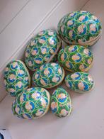 Brocante oude paaseieren candy containers paasei (2 sets), Ophalen of Verzenden