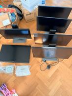 6x Dell monitor (2x 4K, 4xQHD) + Logi cam – kantooropruiming, Computers en Software, Ophalen, IPS, USB-C, 5 ms of meer