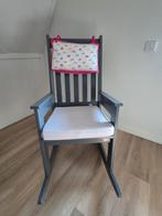 Houten schommelstoel Holland Noordzee Antraciet, Huis en Inrichting, Stoelen, Ophalen