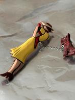 Houten brocheje uit 5 jaren, Ophalen of Verzenden, Zo goed als nieuw, Bruin, Overige materialen