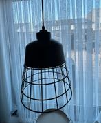 Zwarte metalen hanglamp - Industrieel design, Ophalen, Industrieel, modern, Zo goed als nieuw, Metaal
