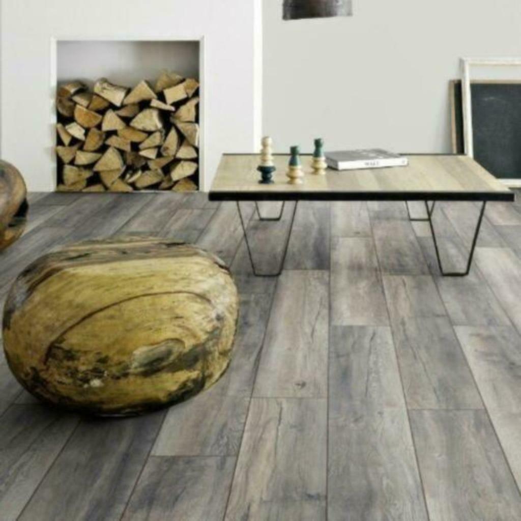 Laminaat Harbour Oak Grey 3572 8mm KRONOTEX Super Prijs, Ophalen, Nieuw, 75 m² of meer, Tapijt