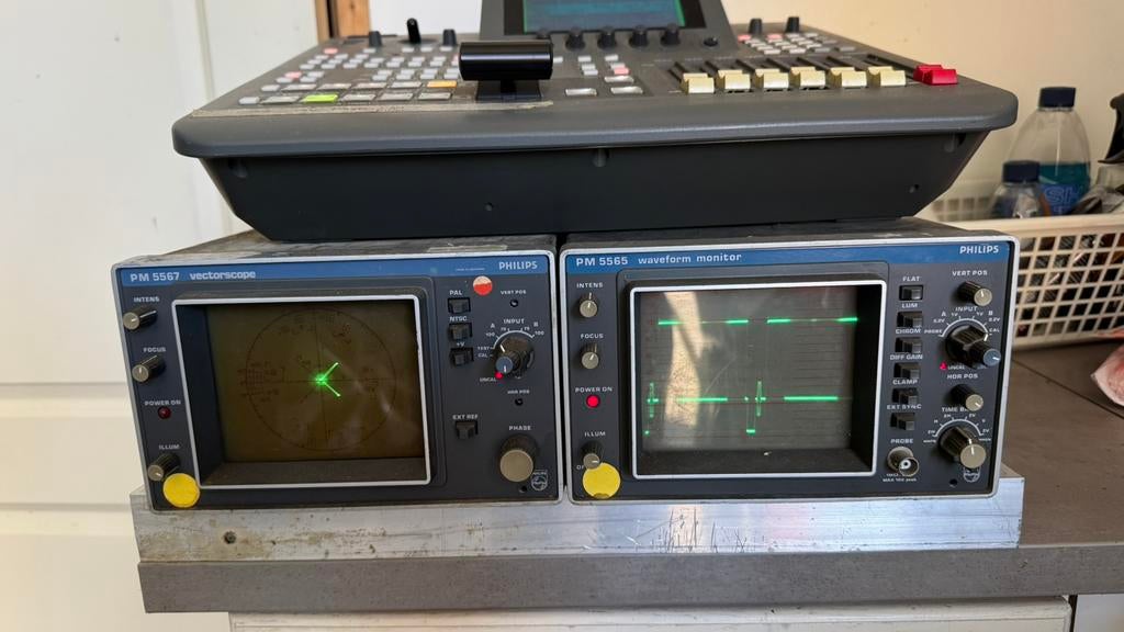 Philips PAL Vectorscope en Waveform monitor, Ophalen, Zo goed als nieuw, Overige merken