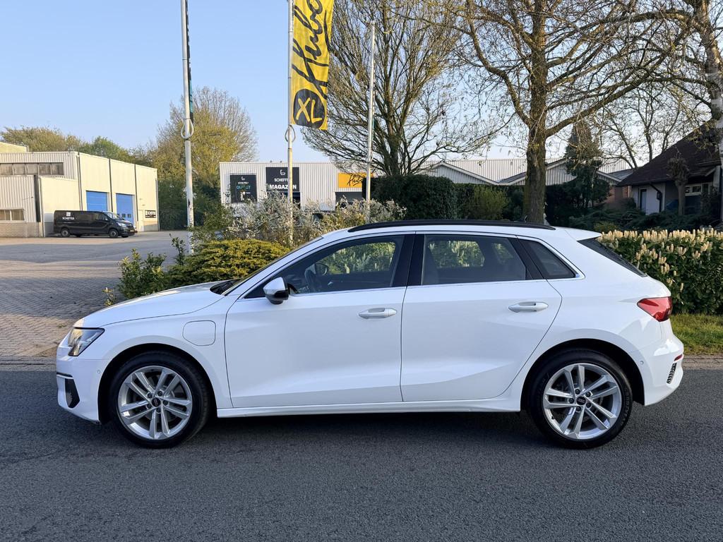 Audi A3 Sportback 40 TFSIe PHEV 204PK Leder•ACC, Gebruikt, 4 cilinders, 1535 kg, Wit