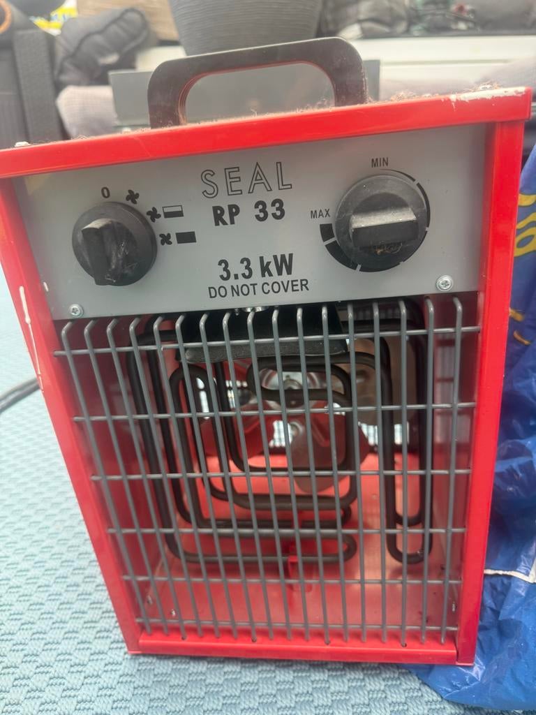 Seal RP 33 elektrische kachel 3.3 kW, 30 tot 80 cm, Gebruikt, Kachel, Minder dan 60 cm
