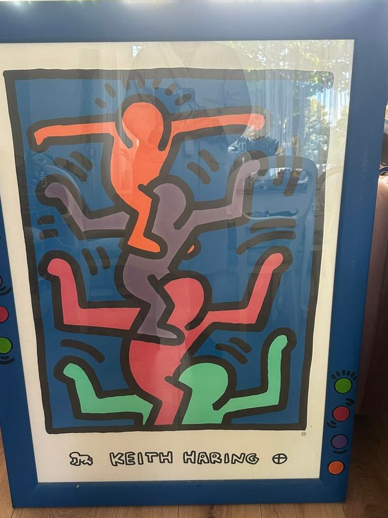 Keith haring, Antiek en Kunst, Kunst | Litho's en Zeefdrukken, Ophalen
