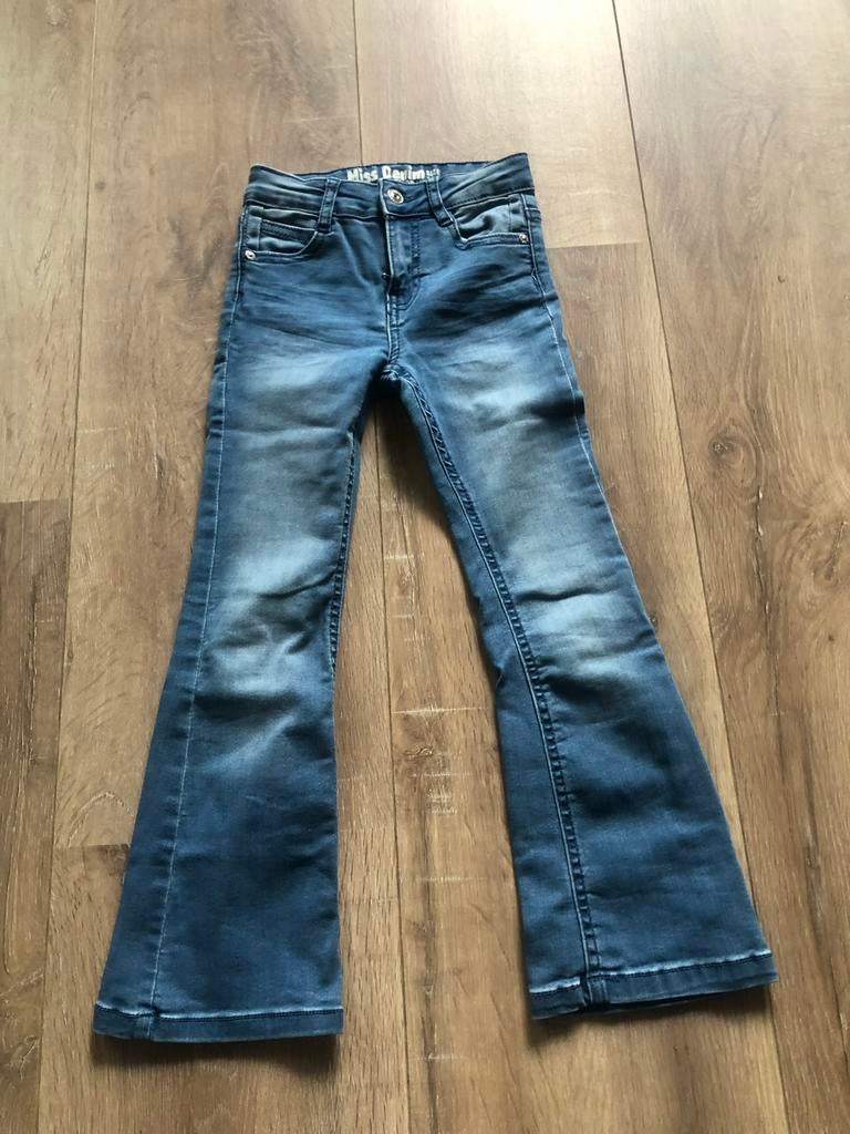 Miss Denim spijkerbroek maat 116, Kinderen en Baby's, Kinderkleding | Maat 116, Ophalen of Verzenden, Zo goed als nieuw, Meisje