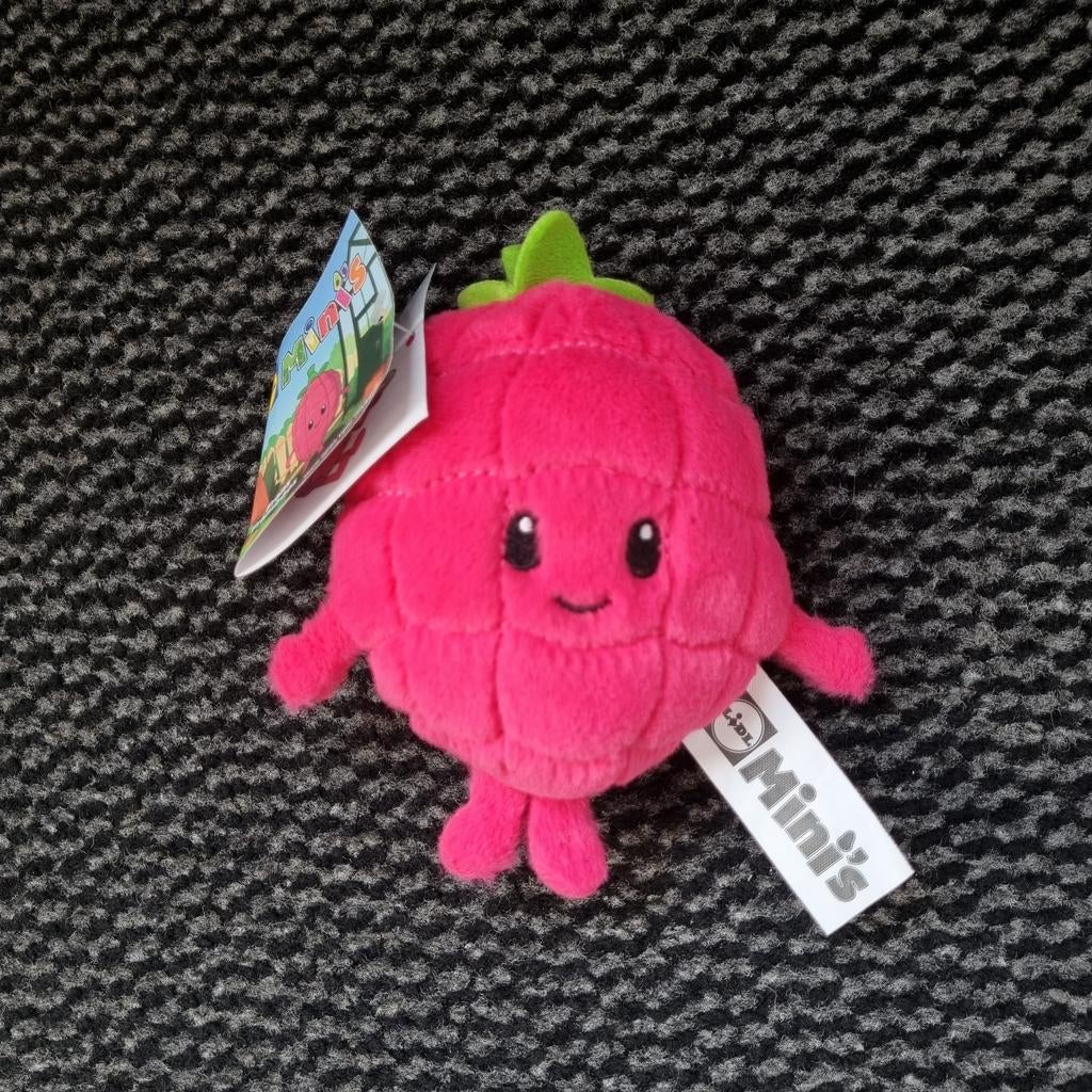 Lidl mini’s frans framboos knuffel, Lidl, Ophalen of Verzenden