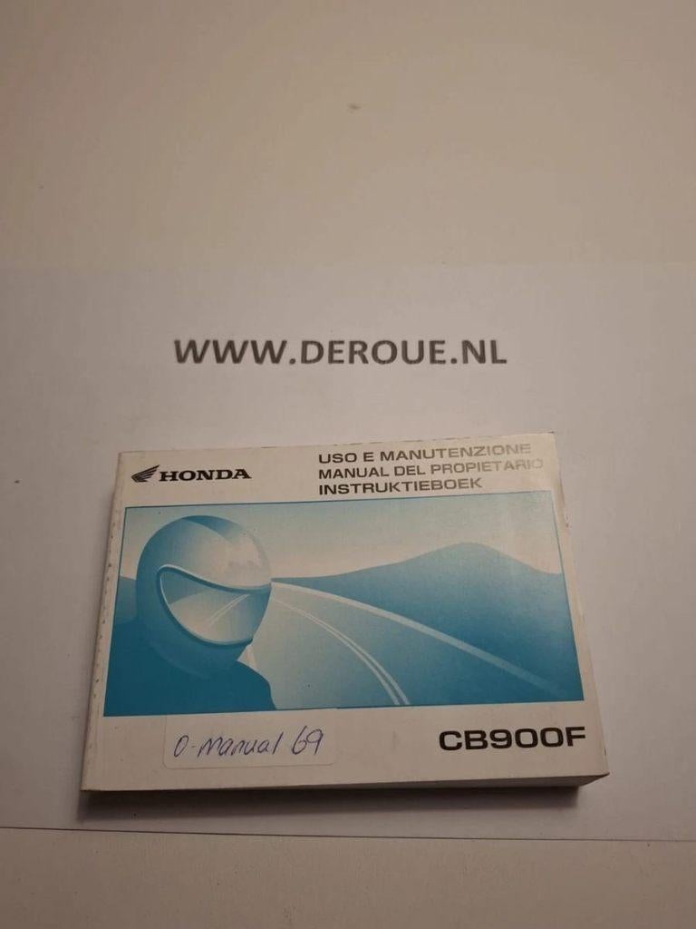69 0WNERS MANUAL HONDA CB900F(3)  USED, Ophalen of Verzenden, Honda