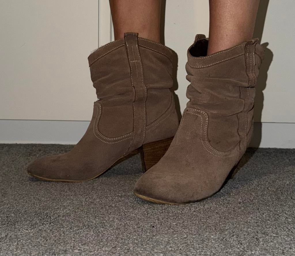 Veel gedragen enkellaarsjes, Kleding | Dames, Schoenen, Bruin, Verzenden, Lage of Enkellaarzen, Gedragen