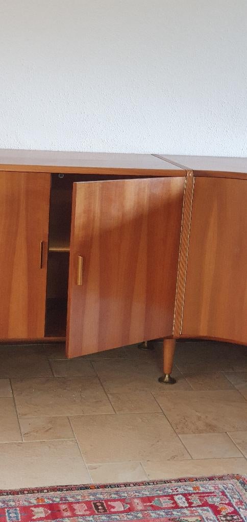 Dressoir, Ophalen, Gebruikt, 200 cm of meer, Retro vineer