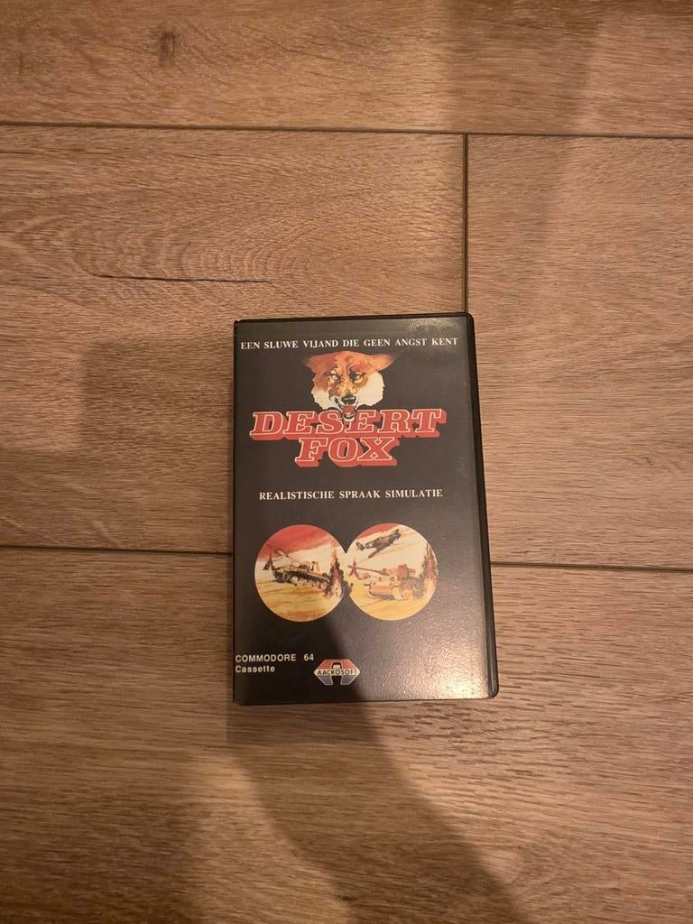 Desert Fox Commodore 64 CIB - Compleet in doos, Ophalen of Verzenden