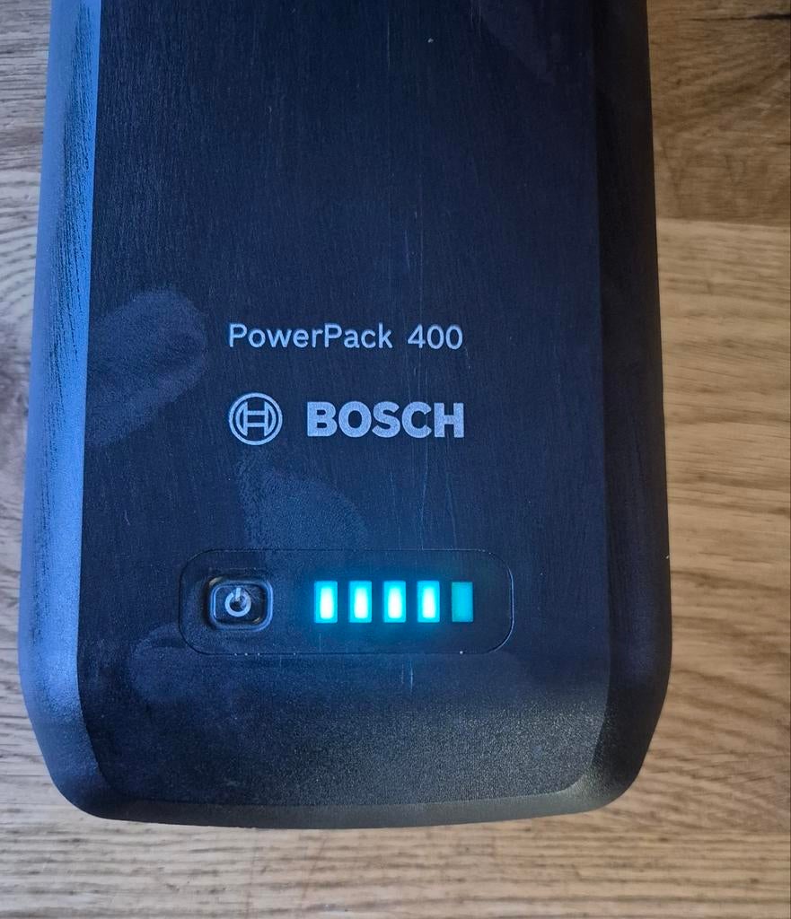 Bosch PowerPack 400 fietsaccu, Fietsen en Brommers, Fietsaccessoires | Fietsaccu's, Zo goed als nieuw, Ophalen of Verzenden