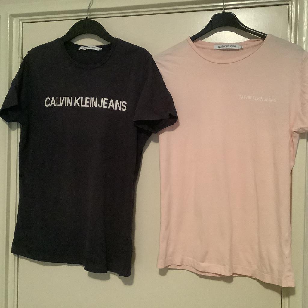Calvin Klein shirts, Ophalen of Verzenden, Zo goed als nieuw, Maat 48/50 (M), Blauw