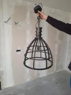 Metalen hanglamp - Ø 50 cm, 60 cm hoog, Gebruikt, 50 tot 75 cm, Ophalen of Verzenden, Metaal